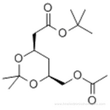 tert-Butyl (4R-cis)-6-[(acetyloxy)methyl]-2,2-dimethyl-1,3-dioxane-4-acetate CAS 154026-95-6